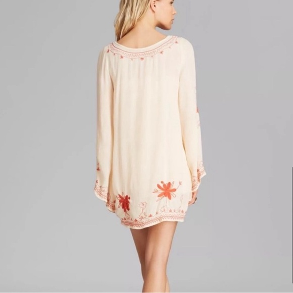 🩵RARE🩵Free people Skyfall long sleeve dress - Picture 4 of 11